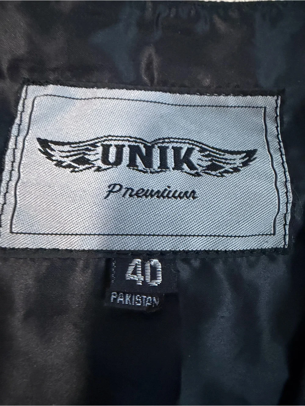 UNIK 90’s Vintage Leather and Native Beaded Vest Men’s 40 Large